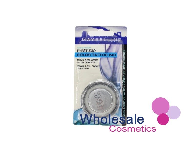 10 x Maybelline 24HR Color Tattoo Eyeshadow - 50 ETERNAL SLIVER